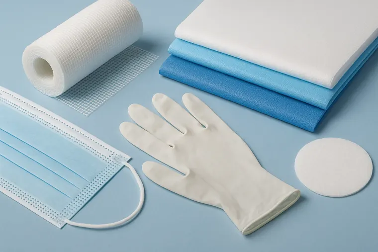 Roušky, rukavice a hygienické role