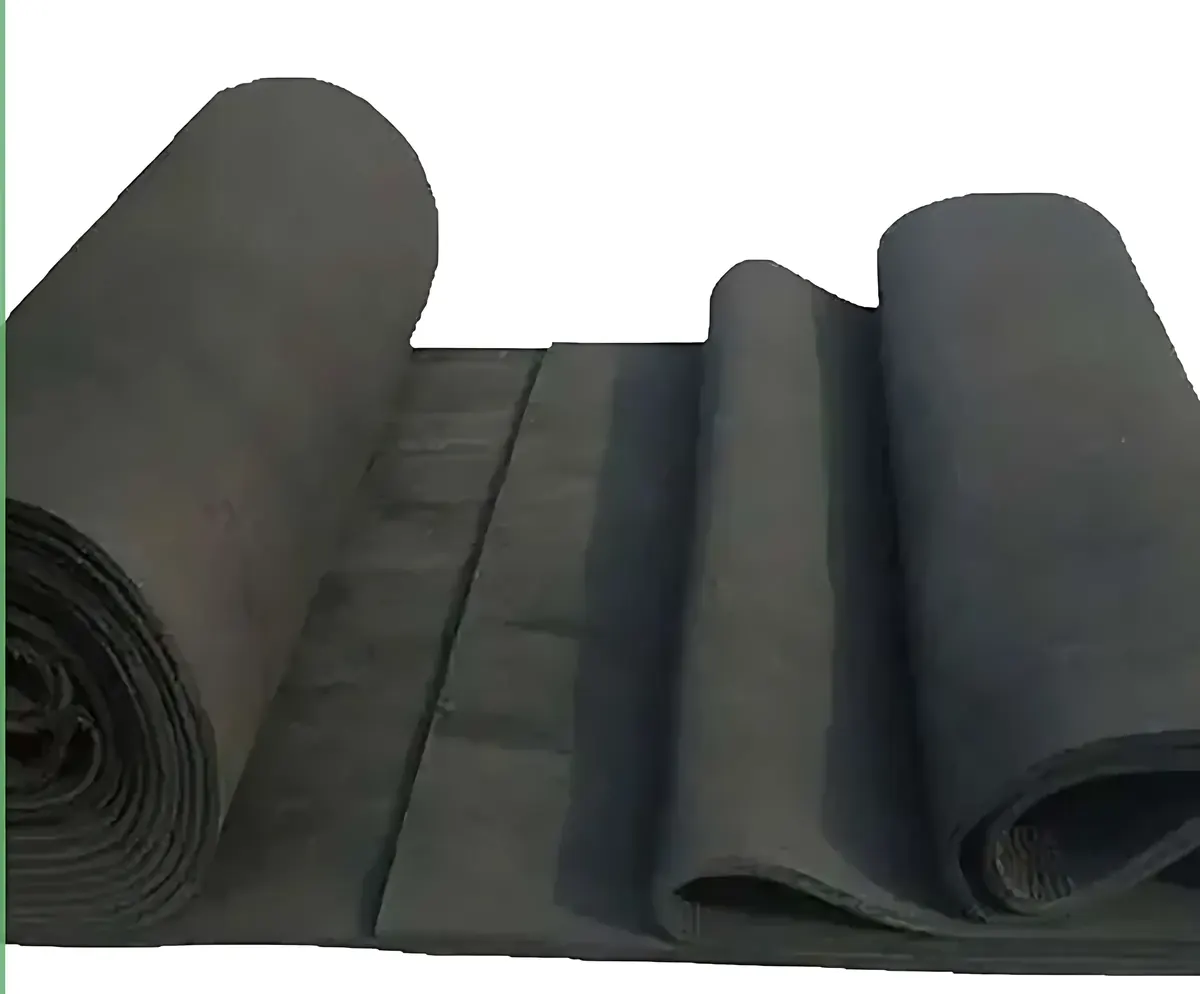 Needle-punched insulation felt