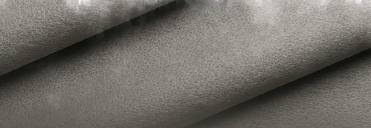 Close-up of PET spunbond nonwoven fabric surface