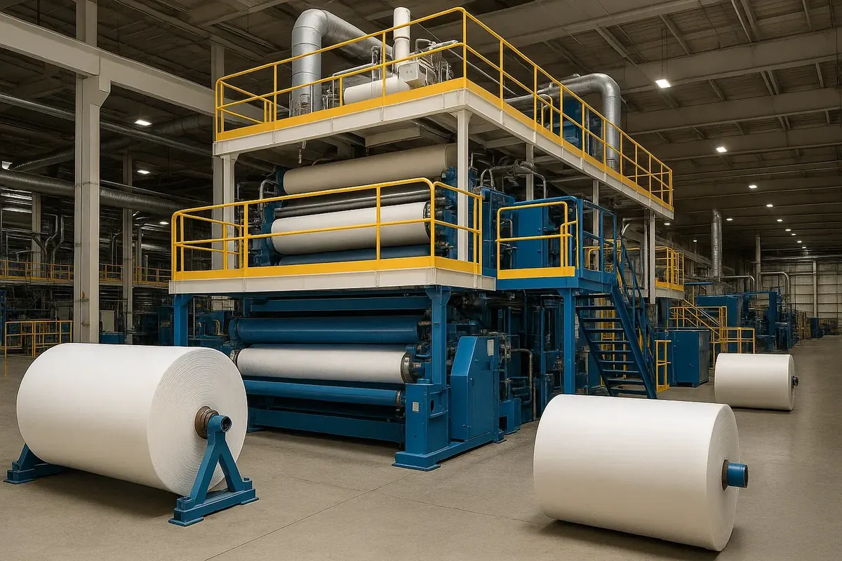 PP spunbond nonwoven production line